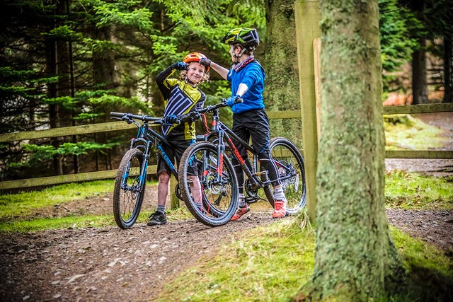 Mountain biking camp